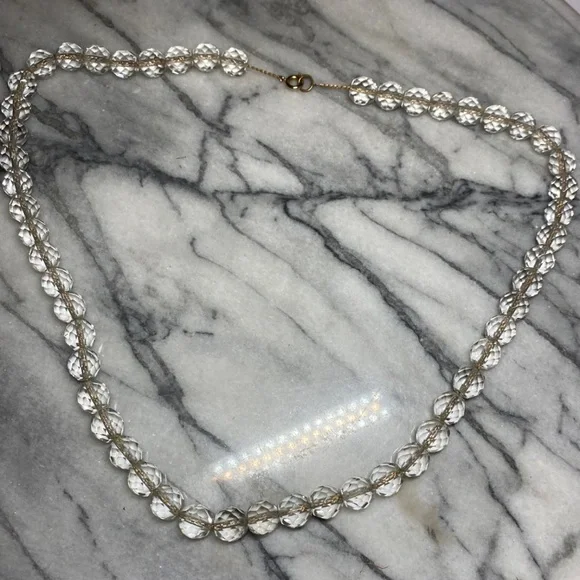 Vintage Glass Necklace - Picture 1 of 2